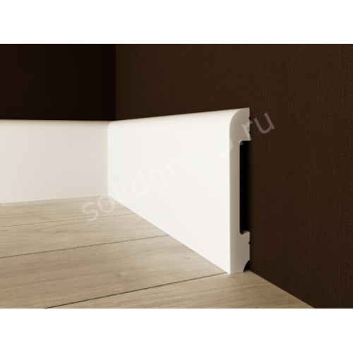 Плинтус напольный Solid 1 UHD 05/80