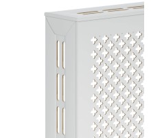 Экран для радиатора МДФ Stella Готико Белый