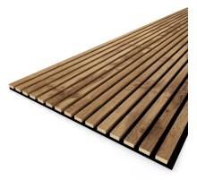 Панель стеновая акустическая МДФ Stella Trend Light Пекан