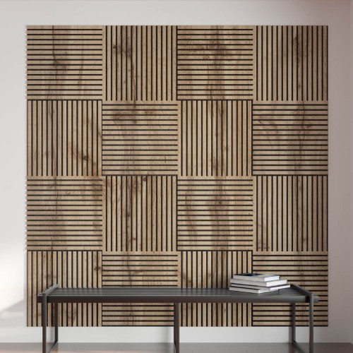 Панель стеновая акустическая МДФ Stella Trend Standart Белый